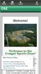 Mobile Screenshot of cougarsportszone.com